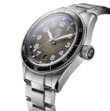 Tag Heuer Autavia Automatic Grey Dial Silver Steel Strap Watch for Men - WBE5114.EB0173