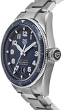 Tag Heuer Autavia Automatic 42mm Blue Dial Silver Steel Strap Watch for Men - WBE5116.EB0173