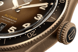Tag Heuer Autavia Brown Dial Brown Leather Strap Watch for Men - WBE5191.FC8276