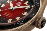 Tag Heuer Autavia Calibre 5 Chinese New Year Maroon Dial Maroon Leather Strap Watch for Men - WBE5193.FC8300