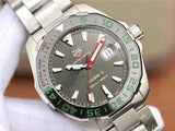 Tag Heuer Calibre 5 Match Timer CSL Edition Automatic Black Dial Silver Steel Strap Watch for Men – WAY201E.BA0927