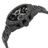 Tag Heuer Carrera Chronograph Tourbillion Ceramic Black Dial Black Steel Strap Watch for Men - CAR5A90.BH0742