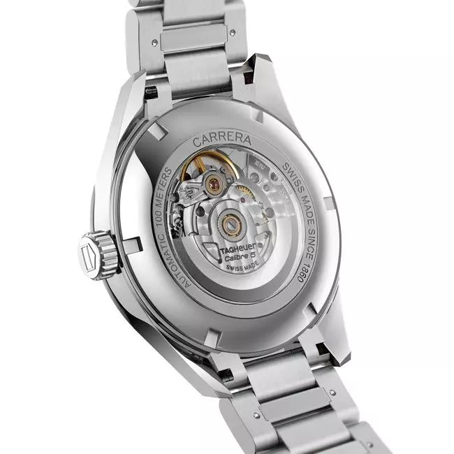 Tag Heuer Carrera Automatic Blue Dial Silver Steel Strap Watch for Men - WAR201E.BA0723