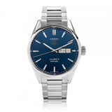 Tag Heuer Carrera Automatic Blue Dial Silver Steel Strap Watch for Men - WAR201E.BA0723