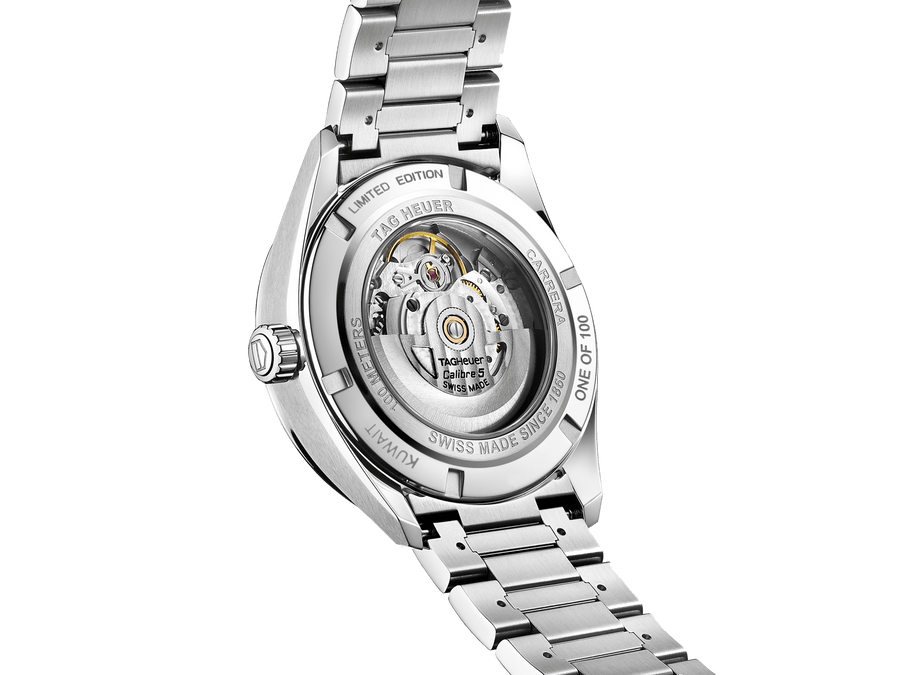 Tag Heuer Carrera Automatic Blue Dial Silver Steel Strap Watch for Men - WBN2016.BA0640