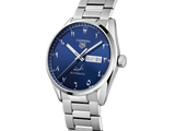 Tag Heuer Carrera Automatic Blue Dial Silver Steel Strap Watch for Men - WBN2016.BA0640