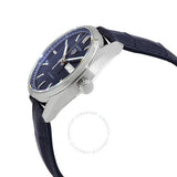 Tag Heuer Carrera Day Date Blue Dial Blue Leather Strap Watch for Men - WBN2012.FC6502