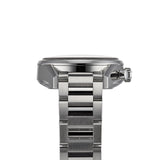 Tag Heuer Carrera Automatic Chronograph Black Dial Silver Steel Strap Watch for Men - CBK2110.BA0715