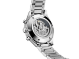 Tag Heuer Carrera Automatic Chronograph Black Dial Silver Steel Strap Watch for Men - CBK2110.BA0715