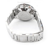 Tag Heuer Carrera Automatic Chronograph Black Dial Silver Steel Strap Watch for Men - CBM2110.BA0651