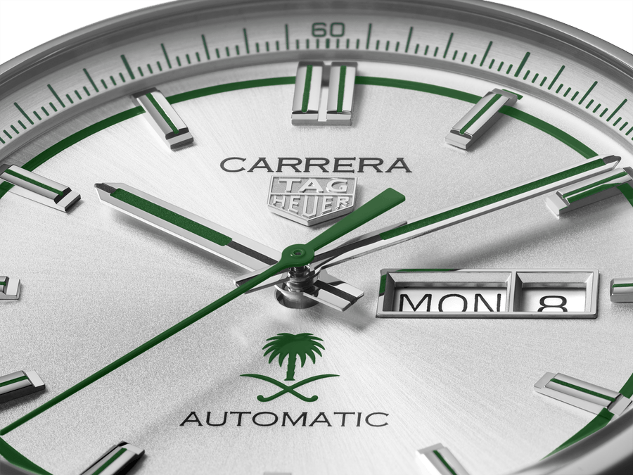 Tag Heuer Carrera Automatic Silver Dial Silver Steel Strap Watch for Men - WBN2015.EB0283