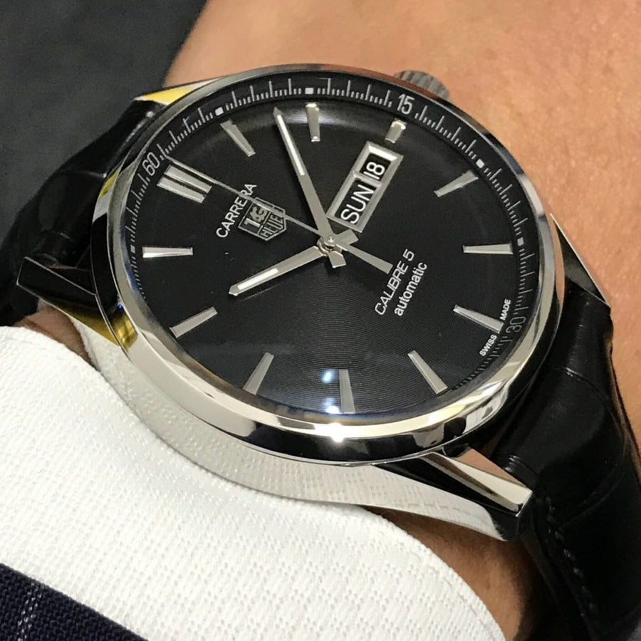 Tag Heuer Carrera Black Dial Watch for Men - WAR201A.FC6266