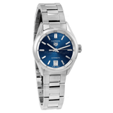 Tag Heuer Carrera Blue Dial Silver Steel Strap Watch for Women - WBN2411.BA0621