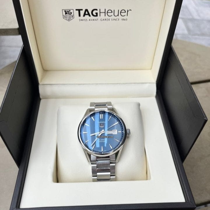 Tag Heuer Carrera Blue Dial Watch for Men - WAR201E.BA0723