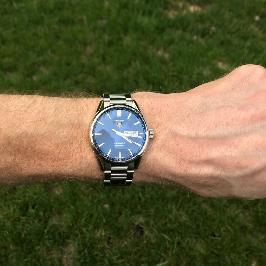 Tag Heuer Carrera Blue Dial Watch for Men - WAR201E.BA0723