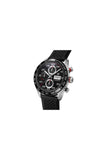 Tag Heuer Carrera Chronograph Black Dial Black Rubber Strap Watch for Men - CBN2A1AA.FT6228