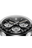 Tag Heuer Carrera Automatic Chronograph Black Dial Black Leather Strap Watch for Men - CBS2210.FC6534