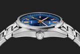 Tag Heuer Carrera Date Blue Dial Silver Steel Strap Watch for Women - WBN2311.BA0001