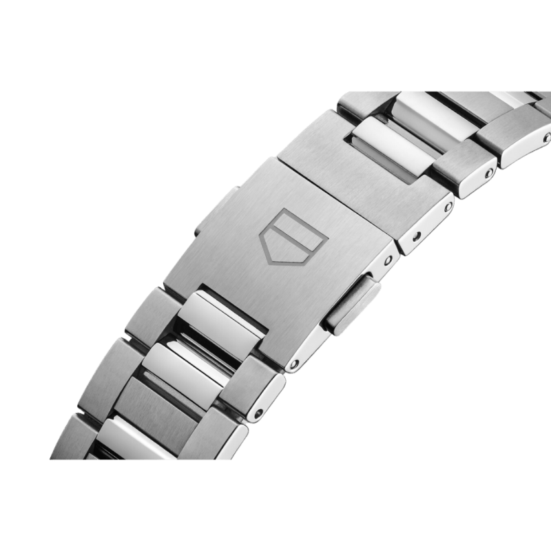 Tag Heuer Carrera Date Automatic 18K Green Dial Silver Steel Strap Watch for Women - WBN2312.BA0001