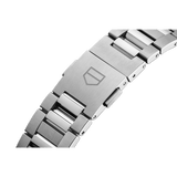 Tag Heuer Carrera Date Automatic 18K Green Dial Silver Steel Strap Watch for Women - WBN2312.BA0001