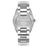 Tag Heuer Carrera Date Automatic 18K Green Dial Silver Steel Strap Watch for Women - WBN2312.BA0001
