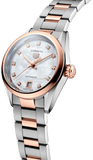 Tag Heuer Carrera Date Automatic Mother of Pearl Dial Two Tone Steel Strap Watch for Women - WBN2450.BD0569