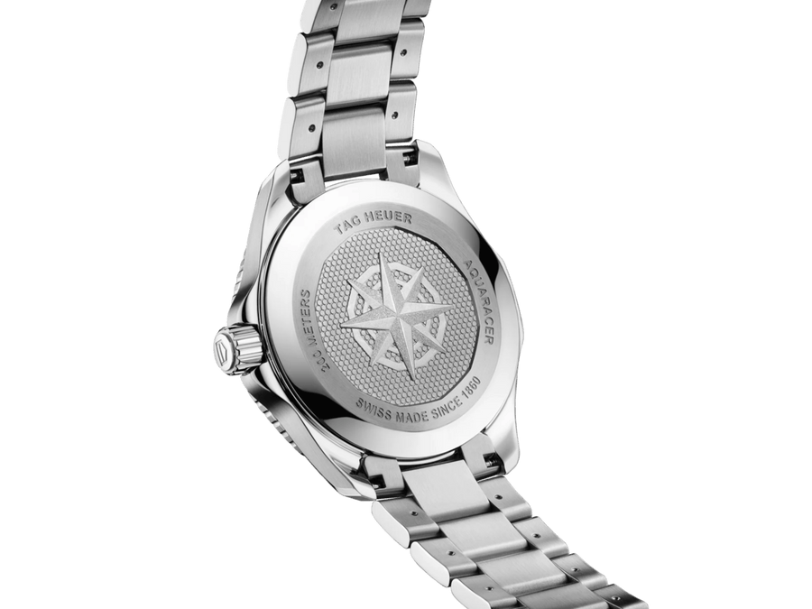 Tag Heuer Carrera Date Blue Dial Silver Steel Strap Watch for Women - WBN2311.BA0001