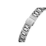 Tag Heuer Carrera Date Diamonds Mother of Pearl Dial Silver Steel Strap Watch for Women - WBN2414.BA0621