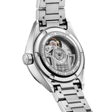 Tag Heuer Carrera Date Diamonds Mother of Pearl Dial Silver Steel Strap Watch for Women - WBN2414.BA0621