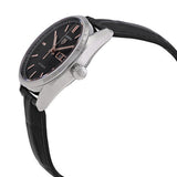 Tag Heuer Carrera Day Date Black Dial Black Leather Strap Watch for Men - WBN2013.FC6503