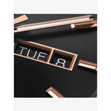 Tag Heuer Carrera Day Date Black Dial Black Leather Strap Watch for Men - WBN2013.FC6503