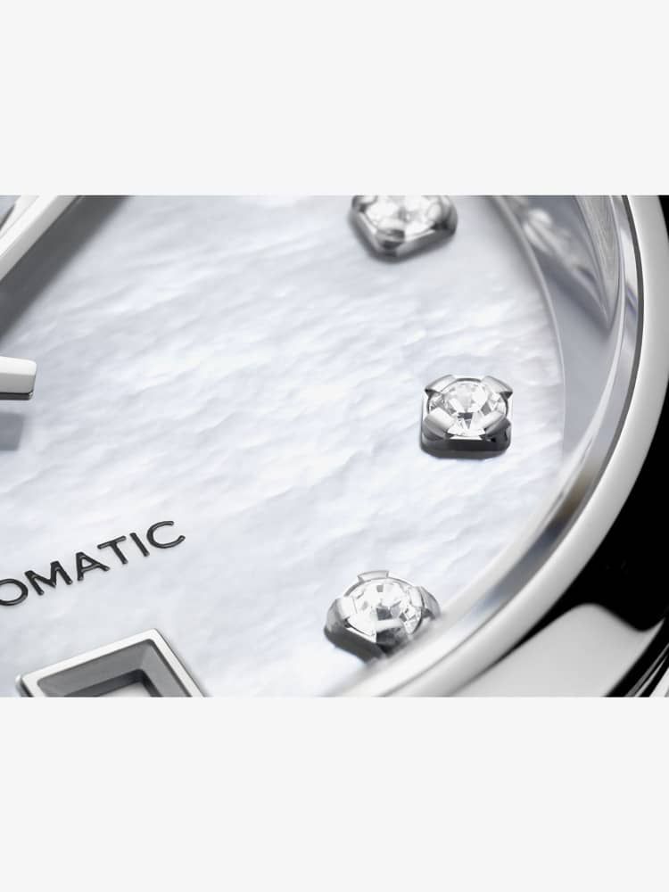 Tag Heuer Carrera Diamonds Mother of Pearl Dial Silver Steel Strap Watch for Women - WBN2412.BA0621