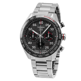 Tag Heuer Carrera Porsche Chronograph Grey Dial Silver Steel Strap Watch for Men - CBN2A1F.BA0643