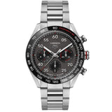 Tag Heuer Carrera Porsche Chronograph Grey Dial Silver Steel Strap Watch for Men - CBN2A1F.BA0643