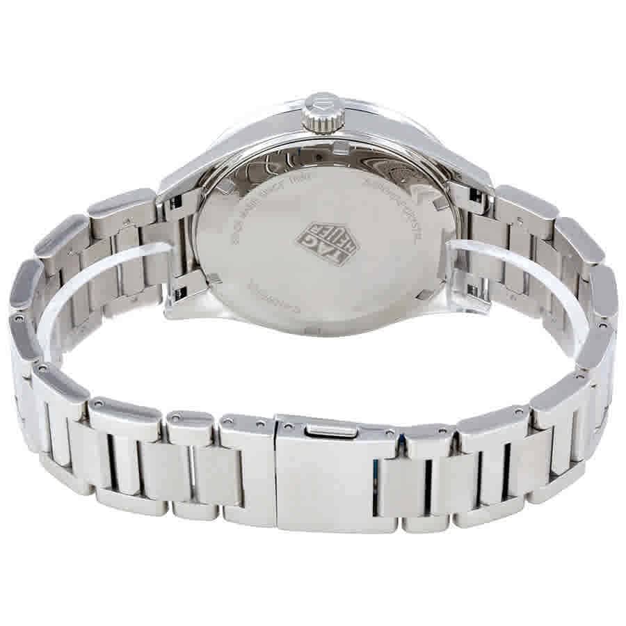Tag Heuer Carrera Quartz Diamonds Blue Dial Silver Steel Strap Watch for Women - WAR1114.BA0601