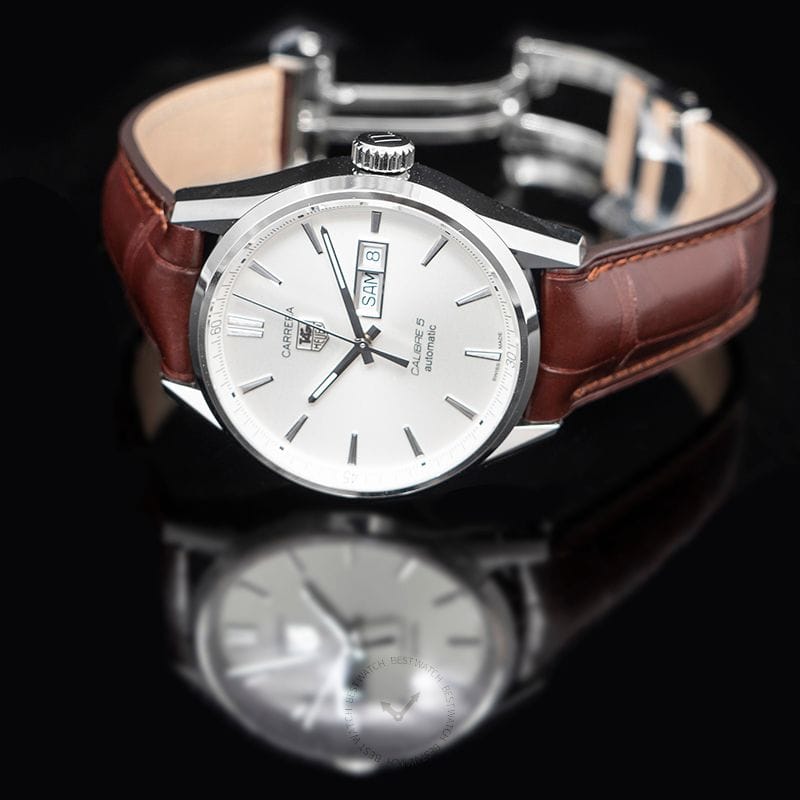 Tag Heuer Carrera Silver Dial Watch for Men - WAR201B.FC6291