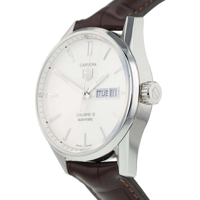 Tag Heuer Carrera Silver Dial Watch for Men - WAR201B.FC6291
