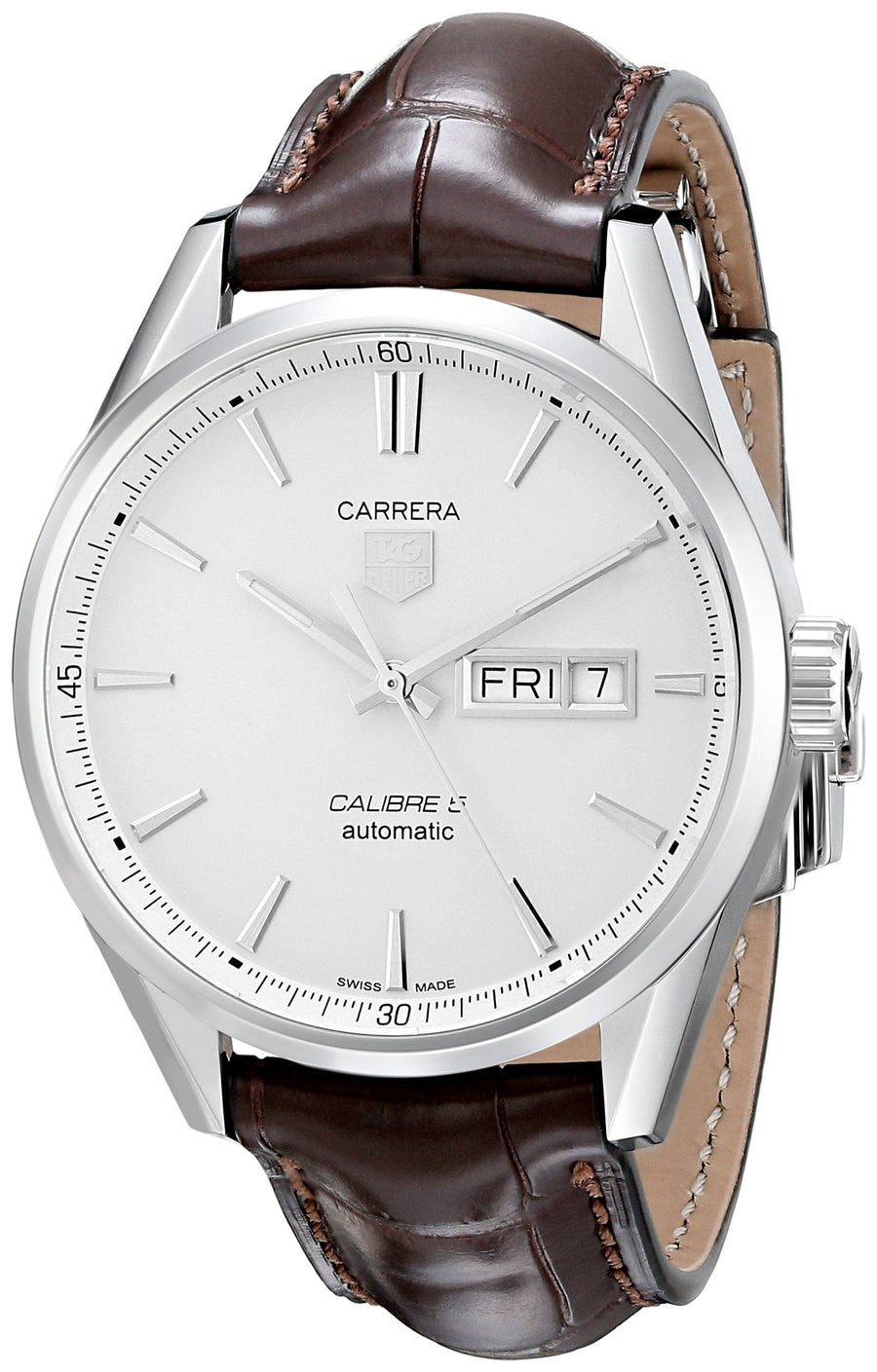 Tag Heuer Carrera Silver Dial Watch for Men - WAR201B.FC6291