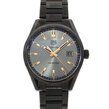 Tag Heuer Carrera Special Edition Black Dial Black Steel Strap Watch for Women - WAR1113.BA0602