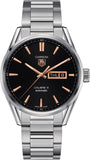 Tag Heuer Carrera Black Dial Watch for Men - WAR201C.BA0723