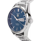 Tag Heuer Carrera Automatic 41mm Blue Dial Silver Steel Strap Watch for Men - WAR201E.BA0723