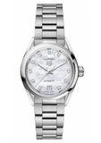 Tag Heuer Carrera Diamonds Mother of Pearl Dial Silver Steel Strap Watch for Women - WBN2412.BA0621