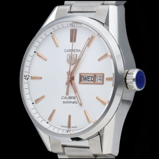 Tag Heuer Carrera White Dial Watch for Men - WAR201D.BA0723