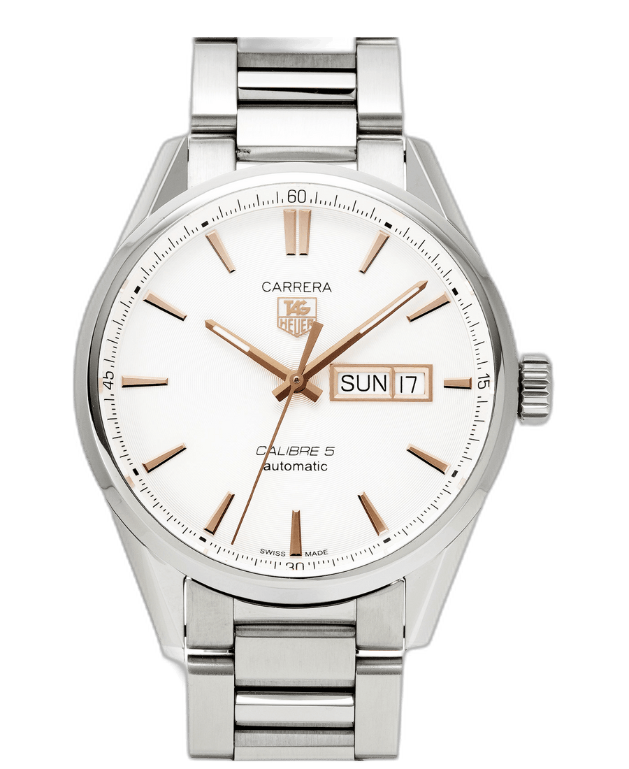 Tag Heuer Carrera White Dial Watch for Men - WAR201D.BA0723