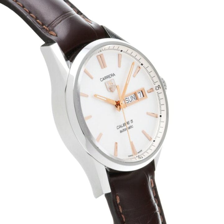 Tag Heuer Carrera White Dial Watch for Men - WAR201D.FC6291