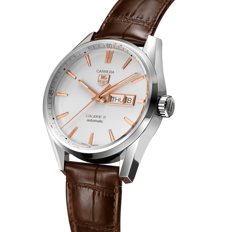 Tag Heuer Carrera White Dial Watch for Men - WAR201D.FC6291