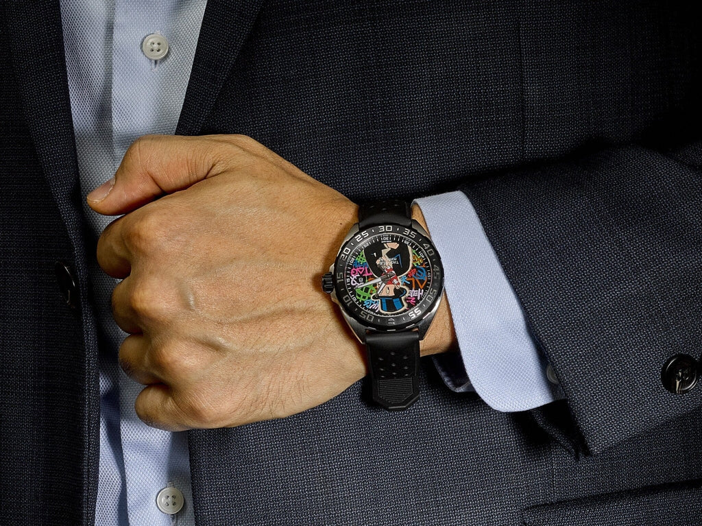 Tag Heuer Formula 1 Alec Monopoly Black Dial Watch for Men - WAZ1117.FT8023