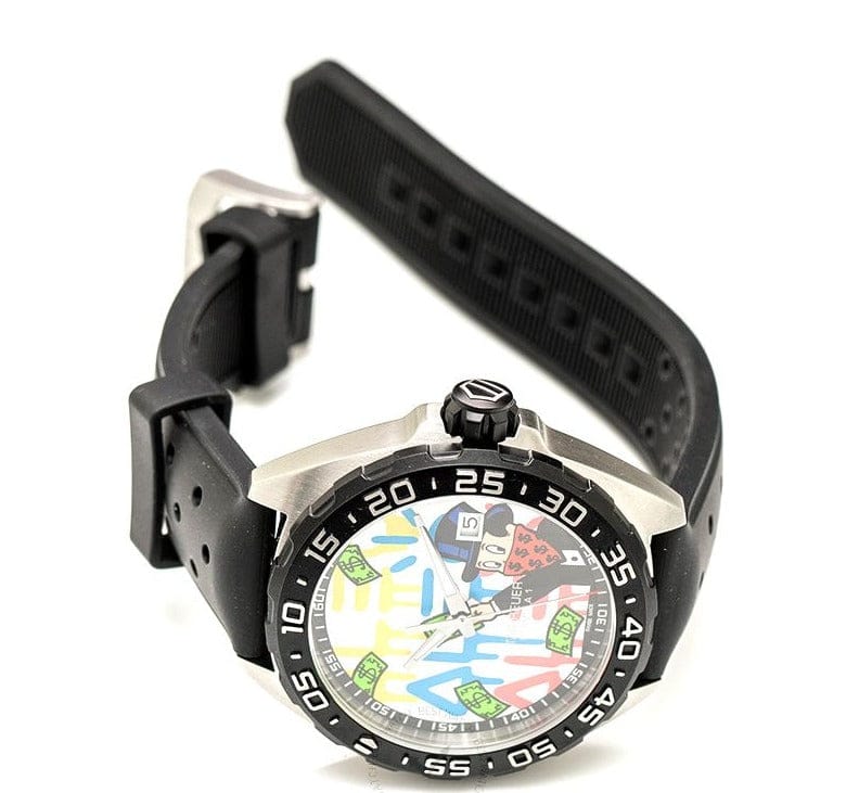 Tag Heuer Formula 1 Alec Monopoly White Dial Watch for Men - WAZ1119.FT8023
