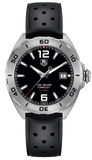 Tag Heuer Formula 1 Automatic Black Dial Black Rubber Strap Watch for Men - WAZ2113.FT8023