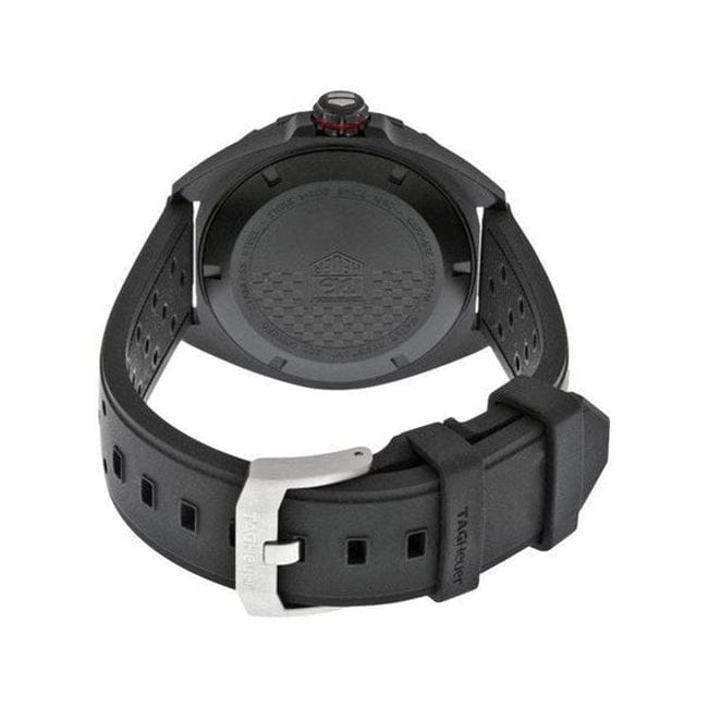 Tag Heuer Formula 1 Automatic Black Dial Black Rubber Strap Watch for Men - WAZ2115.FT8023